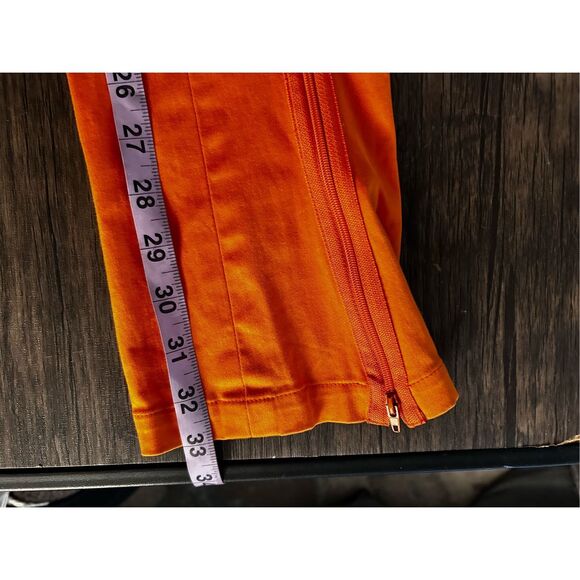 Ralph Lauren Collection Purple Label Cotton Orange sateen cargo pants Size 8 - Picture 16 of 16